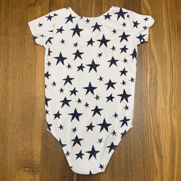 ROCK YOUR BABY Girls Stars Leotard 2-4 2T 3T 4T S Small Toddler Star Bodysuit - Picture 2 of 5